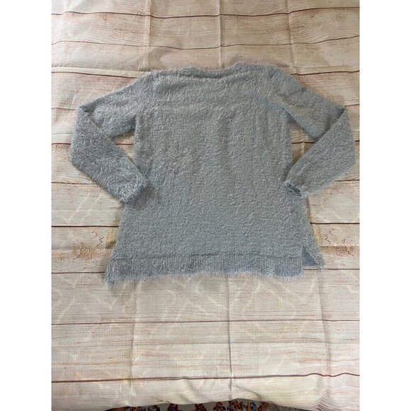 French Laundry Women's Grey Soft Polar Bear Long Sleeve Sweater - Large - Picture 12 of 12